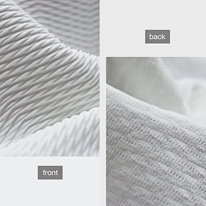 3D jacquard thickened knitted fabric